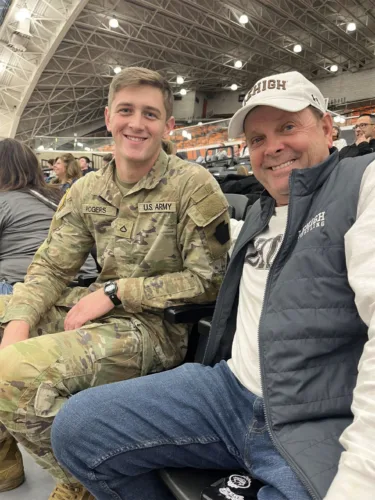 Sons scholarship recipient discusses impact on college, service